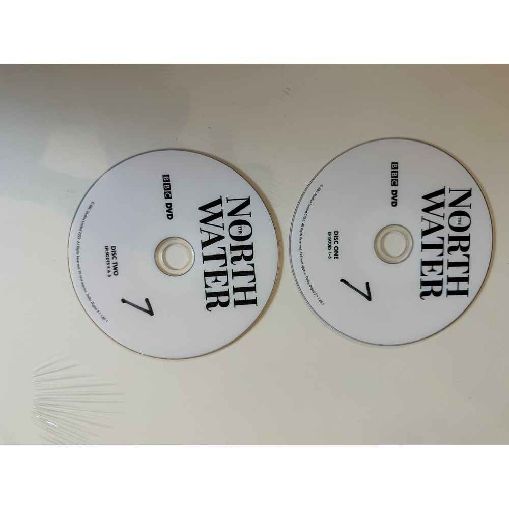 The North Water BBC Miniseries DVD Complete Set Episodes 1-5 2-Disc 2022